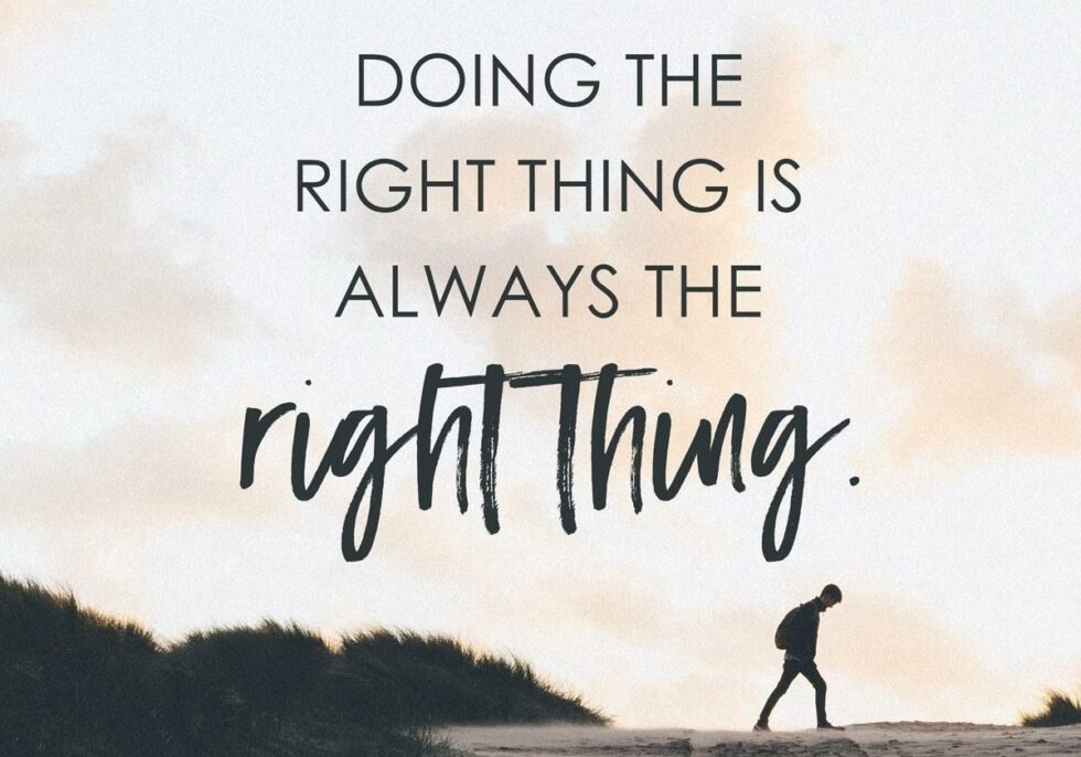 doing-the-right-thing-command-word